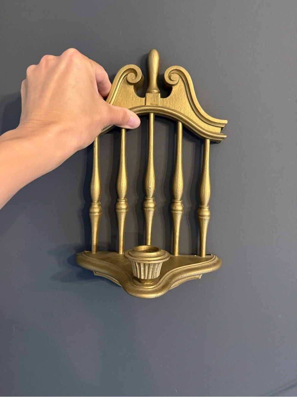 2 vintage Homeco wall sconces